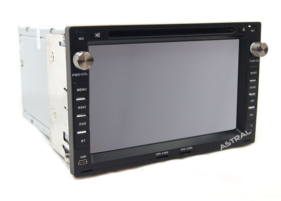 Dual Zone VOLKSWAGEN GPS Navigation System Radio DVD Player Wince 6.0 supplier