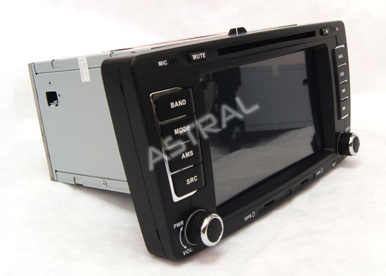 Dual Core Touch Screen Car GPS Navigation System With 3G Wifi iPod TV BT For Skoda Octavia supplier