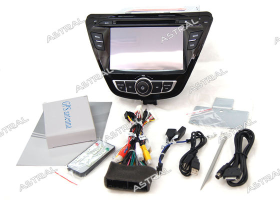 Wince 6.0 Digital Car Multimedia HYUNDAI DVD Player with TV BT SWC for Elantra 2014 supplier