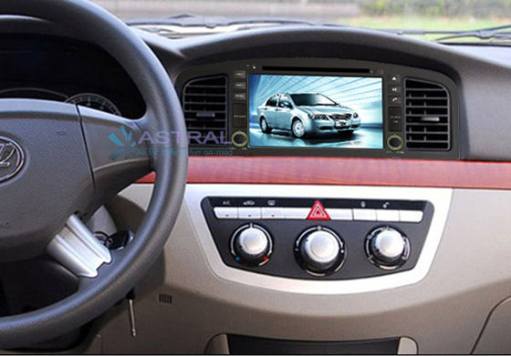 Vehicle Multimedia Double Din Car DVD Players , car radio dvd player supplier