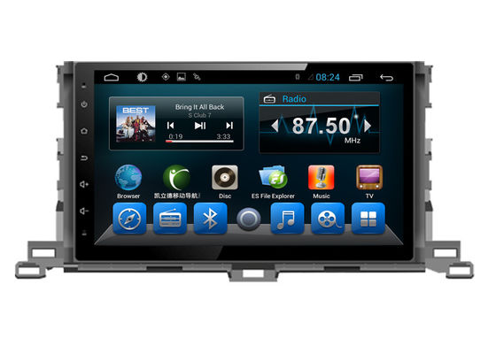 Android Car Multimedia Player GPS Navigation for Toyota Highlander 2015 supplier